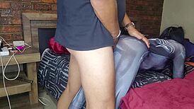 grace spidergirl gets her tight ass creampied and filled with cum