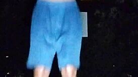 Beautiful Brunette Athlete Enjoys Relaxing Fitness Session In Usa Park Dorm Area