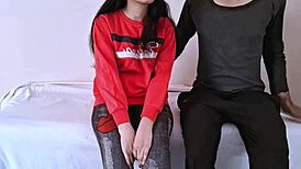 Desi sister gets tight pussy licked and hardcore fucked in Hindi