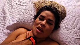 Believer gives ass to friend's big-dicked church brother, porn actor Luna Oliveira and Vagninho.