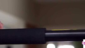 shorties macy meadows & sera ryder double team stepbros cock for his cum to grow taller