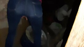 I Caught And Watched A Stranger In An Abandoned Place Masturbate In Jeans - Girls Fly Orgasm