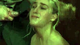 Bondage Teen Deepthroats and Gets Hardfucked