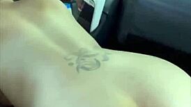 Big Booty Hooker Rides Cowgirl, Gets Fucked Standing in Public, Swallows Cum Load