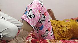 Indian Girlfriend Fucks Outdoors in Hotel Room