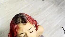 Waiting for Her Cum Facial