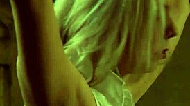 Dom lesbian madame contrasts with submissive in hardcore strap on doggystyle