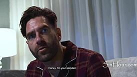 Lily Starfire's Taboo Indoor Camping Trip With Stepdad Ken Feels Interracial