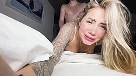 Colombian porn actress sara blonde eats giant dick in argentina