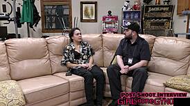 Stimulating Exam With Mara Luv