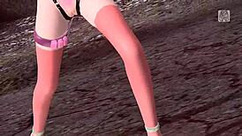 Megurine Luka Depression Of Cybernetics Project Diva Nude Mod Bondage In This Fetish Scene