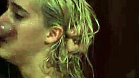 Bondage Teen Deepthroats and Gets Hardfucked