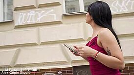 daniela ortiz collects asses in wet interracial series