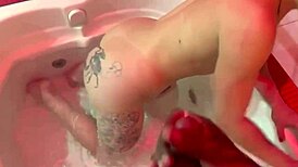 moreno pauzudo fights with girlfriend and fucks trans friend hard riding to overcome it complete in sheer and x-red