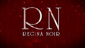 yoga session in the office with regina noir