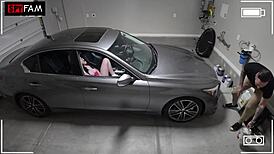 Stepdad caught filling stepdaughter's tight hole with creampie