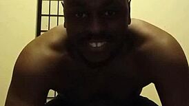 Performing spider crab exercises before cum on ass roleplay session