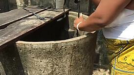 巨乳骚货户外被扶猛干到喷