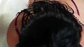 Colombian Housewife Fucks Cousin In Jacuzzi