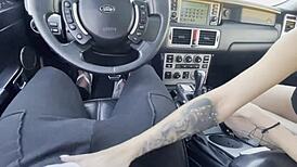 she hints at wanting my cock in her mouth during our car ride