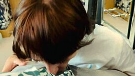 Best Deepthroat Continued with Cum Eating