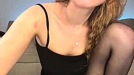 Pink pussy fingered and slapped