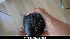 Fitness Teen 18+ Stepdaughter Gets Boldly Fucked by POV Daddy - Lily Lou Bobby Beefcakes