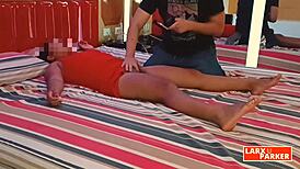 Room casting 11 alejandra gets a nice full body massage