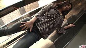 Two dicks for horny japanese milf