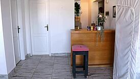 Horny granny doing kinky masturbation?