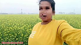 Village Girl With Big Boobs Gets Fucked By Stranger