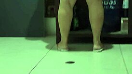 my hot stepmother flashes in the bathroom