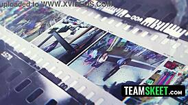 Caught And Creamed - Store Manager's Dick Down My Throat And Guard's Cum On My Face