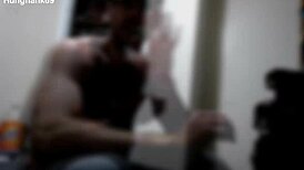 Young Babe Hunghank69 Rides Muscular Bodybuilder's Monster Cock in Workout