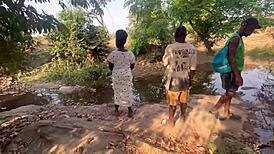 i convinced this shy village girl to fuck outside and she got all wet and moaning