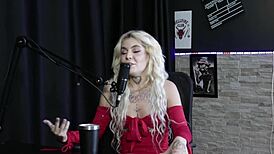 Wow, Kyra Sex In Sheer Red Talks Prostitution And Relationships!