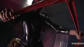 whornyfilms police officer hardcore threesome with masked guy 😈