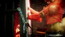 Bang Those Two Naughty Sluts, Horny Prisoner!