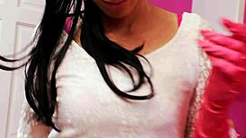 Then the Chef Dives Right into Sticking His Cock Up Tammi's Tight Hairy Asshole