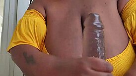 hand job happiness v3 with big black cock