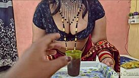 Indian Aunty Horny, Fucked By Boy In Intense Session