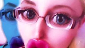 Dollification Sissification Huge Pink Lips Transformation Fetish