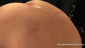 Submissive Lesbian Teen In Panties Gets Whipped On Bare Ass By Mistress