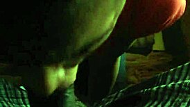 Latina performs oral on black cock in deepthroat session.