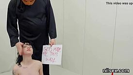 slutty cutie is taken in anal nuthouse for harsh treatment