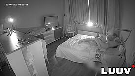 Hey, watch this young couple's missionary sex at 5 am!