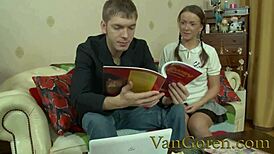 Teen Students Ditch Lessons for Anal Fucking with Monster Cock