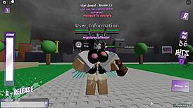 Enjoying Playtime with Two Girls on Roblox