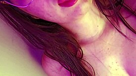 Pussy Masturbation With A Big Dildo Creamy Cumshot