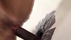 watch that cunt get jizzed at the gloryhole